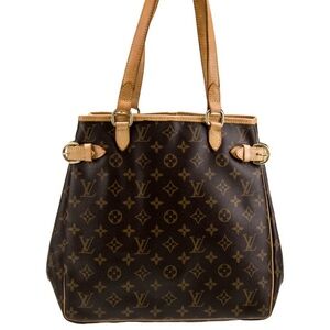 Louis Vuitton Dark Brown Monogram Tote